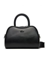 Lacoste Torebka Xs Top Handle Bag NF4467FO Czarny. Czarne torebki klasyczne Lacoste, bez wzorów, ze skóry, bez dodatków. Za 719.99 zł.