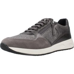 Buty GEOX D BULMYA Szary. Szare buty trekkingowe Geox, z tkaniny, bez zapięcia. Za 306.99 zł.