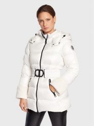 TWINSET Kurtka puchowa 222TP2203 Biały Regular Fit. Białe kurtki Twinset, na zimę, bez wzorów, z puchu, bez kaptura. Za 1,259.00 zł.