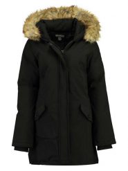 Geographical Norway Parka "Dinasty" w kolorze czarnym rozmiar: XXL. Czarne płaszcze Geographical Norway, xxl, bez wzorów, bez kaptura. Za 188.85 zł.