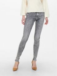 ONLY Jeansy 15245366 Szary Skinny Fit. Szare jeansy ONLY, xs, bez wzorów, z bawełny. Za 169.99 zł.