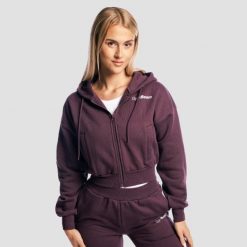 Bluza damska fitness z zamkiem Base Eclipse. Bluzy GYMBEAM, s, bez wzorów, z bawełny, sportowe, bez ramiączek. Za 137.90 zł.