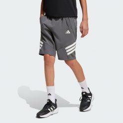 Szorty All Sports NXT Kids. Białe szorty adidas, bez wzorów, z materiału, młodzieżowe. W wyprzedaży za 127.20 zł.