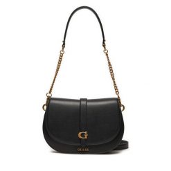 Torebka Guess. Czarne kopertówki Guess, z aplikacjami, wizytowe, bez dodatków. Za 639.99 zł.