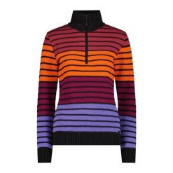 Sweter damski CMP. Brązowe swetry CMP, l, bez wzorów, z poliamidu, bez ramiączek. Za 283.00 zł.