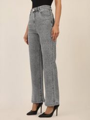 APART Dżinsy - Comfort fit - w kolorze szarym rozmiar: 38. Szare jeansy Apart, bez wzorów, klasyczne, z podwyższonym stanem. Za 247.69 zł.