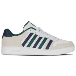 Buty damskie K-Swiss COURT PALISADES (86931-977-M). Białe buty treningowe K-SWISS, bez wzorów, bez zapięcia. Za 119.00 zł.