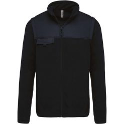Kurtka Kariban Polaire Manches Amovibles. Niebieskie kurtki KARIBAN, l, bez wzorów, z polaru, eleganckie, bez kaptura. Za 294.00 zł.