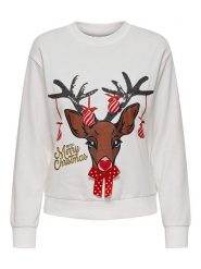 JDY Sweter "Paris" w kolorze białym rozmiar: XL. Białe swetry JDY, xl, bez wzorów, bez ramiączek. Za 57.20 zł.