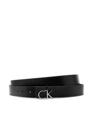 Calvin Klein Pasek Ck Reversible Belt 3.0_Mono K60K612934 Czarny. Czarne paski Calvin Klein, bez wzorów, ze skóry. Za 135.99 zł.