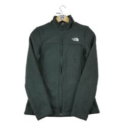 Second life - Kurtka polarowa TNF Black dla kobiet - Jak nowy. Czarne kurtki The North Face, bez wzorów, z polaru, sportowe, bez kaptura. Za 169.16 zł.