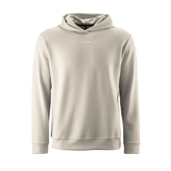 Bluza z kapturem Gonso. Brązowe bluzy Gonso, bez wzorów, sportowe, bez ramiączek, z kapturem. Za 369.50 zł.