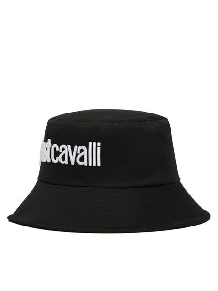 Just Cavalli Kapelusz 80RAZK3A ZG192 Czarny. Czarne kapelusze Just Cavalli, bez wzorów, z bawełny. Za 191.99 zł.