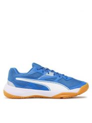 Puma Buty halowe Solarflash II 106882 03 Niebieski. Niebieskie buty treningowe Puma, bez wzorów, z materiału, bez zapięcia. Za 219.99 zł.
