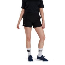 Spodenki szorty damskie Speedo Club Short. Czarne szorty sportowe Speedo, bez wzorów. Za 71.98 zł.