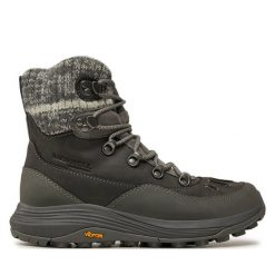 Trekkingi Merrell. Szare buty trekkingowe Merrell, bez zapięcia. Za 589.99 zł.