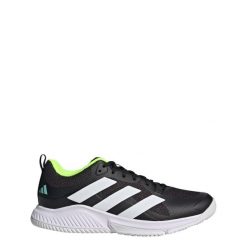 Buty do siatkówki dla dorosłych Adidas Court Team Bounce 2.0 Shoes. Białe buty treningowe adidas, bez wzorów, z gumy, bez zapięcia, do biegania. Za 383.10 zł.