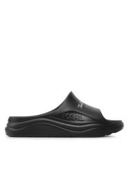 KARL LAGERFELD Klapki KL85007 Czarny. Czarne klapki KARL LAGERFELD, bez wzorów, z tworzywa sztucznego, bez obcasa, bez zapięcia. Za 469.99 zł.