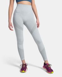 Damskie legginsy bezszwowe Kilpi SEAMIO-W. Szare legginsy Kilpi, bez wzorów, z dzianiny, długie. Za 91.56 zł.