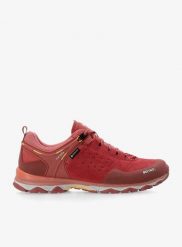 Buty trekkingowe damskie Meindl Ontario Lady GTX. Czerwone buty trekkingowe MEINDL, bez wzorów, z gore-texu, bez zapięcia, outdoorowe, gore-tex. Za 823.65 zł.