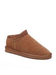 Gooce Skórzane botki zimowe "Jackie" w kolorze jasnobrązowym rozmiar: 38. Brązowe botki Gooce, bez wzorów, ze skóry, bez obcasa, bez zapięcia. Za 173.99 zł.