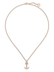 Paul Hewitt Naszyjnik z zawieszką - dł. 45 cm rozmiar: onesize. Czerwone naszyjniki paul hewitt, z materiału, ze stali. Za 209.33 zł.