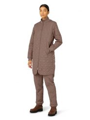 Ilse Jacobsen Płaszcz pikowany w kolorze brązowym rozmiar: 34. Brązowe płaszcze Ilse Jacobsen, bez wzorów, bez kaptura. Za 217.99 zł.