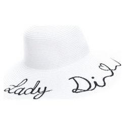 Biała Kapelusz Summer Song. Kapelusze marki Born2be. Za 49.99 zł.