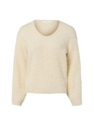 Opus Sweter z dzianiny z moherem i alpaką - Plari Kobiety biały, 36. Białe swetry Opus, bez wzorów, z dzianiny, bez ramiączek. Za 329.95 zł.