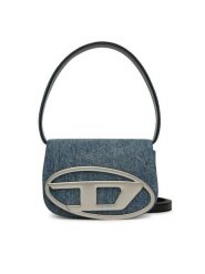 Diesel Torebka 1DR X08396P1730 Błękitny. Niebieskie torebki klasyczne Diesel, bez wzorów, z materiału, bez dodatków. Za 1,569.00 zł.