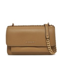 Torebka MICHAEL Michael Kors. Brązowe kopertówki MICHAEL Michael Kors, bez wzorów, wizytowe, bez dodatków. Za 719.99 zł.