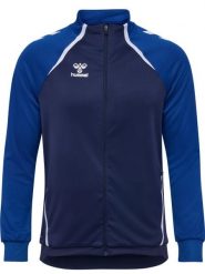 Kurtka z dresu Hummel Lead 2.0. Niebieskie kurtki Hummel, xs, bez wzorów, z dresówki, klasyczne, bez kaptura. Za 175.00 zł.