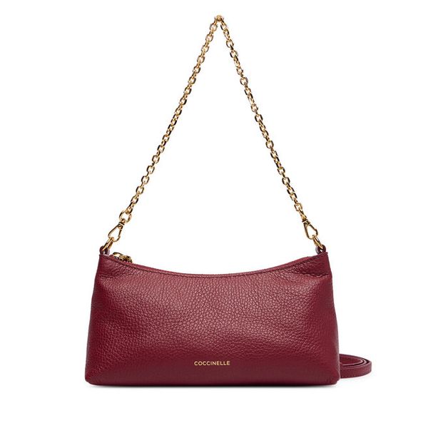Torebka Coccinelle. Czerwone torebki klasyczne Coccinelle, bez wzorów, klasyczne, bez dodatków. Za 849.99 zł.