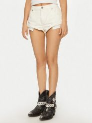One Teaspoon Szorty jeansowe Bandits 26804 Écru Regular Fit. Szorty One Teaspoon, bez wzorów, z bawełny. Za 339.99 zł.