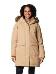Columbia Parka funkcyjna "Little Si II" w kolorze beżowym rozmiar: XL. Brązowe płaszcze Columbia, xl, bez wzorów, sportowe, bez kaptura. Za 377.74 zł.