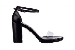 Sandały Bayla-187 587-571 Czarny, Skóra ekologiczna - 39. Czarne sandały Bayla, bez wzorów, ze skóry ekologicznej, biznesowe, bez obcasa, bez zapięcia. W wyprzedaży za 89.10 zł.