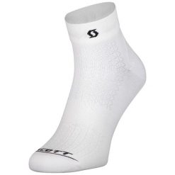 Skarpety SCOTT Performance Quarter. Białe skarpetki Scott, bez wzorów. Za 58.99 zł.