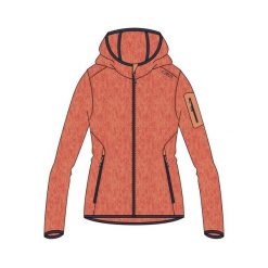 Bluza damska turystyczna CMP 3H19826. Czerwone bluzy CMP, l, bez wzorów, sportowe, bez ramiączek, bez kaptura. W wyprzedaży za 244.99 zł.
