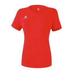 Koszulka damska Erima Functional Teamsports T-shirt. Czerwone t-shirty Erima, xs, bez wzorów, sportowe, bez kołnierzyka, bez ramiączek. Za 110.00 zł.