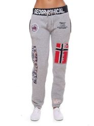 Geographical Norway Spodnie dresowe "Myer" w kolorze szarym rozmiar: XL. Szare spodnie dresowe Geographical Norway, bez wzorów, z dresówki. Za 101.23 zł.