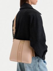 MEXX Torebka CEO-MEXX-S-017-10 Beżowy. Brązowe listonoszki Mexx, bez wzorów, ze skóry, bez dodatków. Za 219.99 zł.
