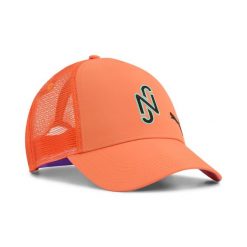 Puma Czapka Neymar Jr Trucker 02630601. Brązowe czapki z daszkiem Puma, z aplikacjami, z bawełny, eleganckie. Za 67.99 zł.