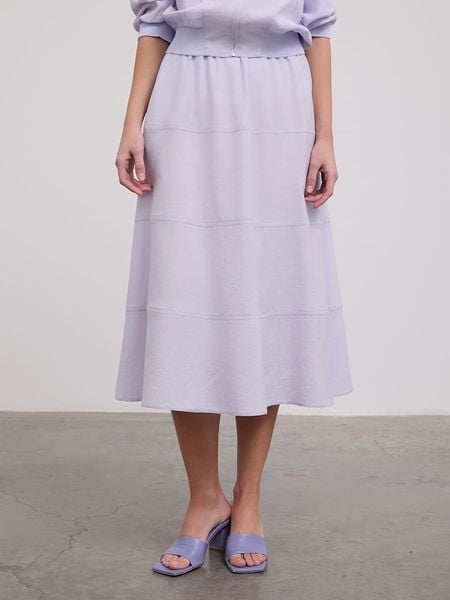 BGN Spódnica w kolorze fioletowym rozmiar: 34. Różowe spódnice BGN, na imprezę, bez wzorów, midi. Za 69.91 zł.