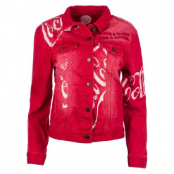 Desigual Kurtka Damska Coke 34 Czerwony. Kurtki marki Desigual. W wyprzedaży za 453.00 zł.