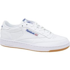 Buty Reebok Club C 85 AR0459 białe. Białe buty treningowe bez wzorów, z gumy, bez zapięcia, Reebok Club. Za 553.97 zł.