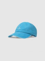 4F Czapka z daszkiem strapback damska - niebieska Uniwersalny. Niebieskie czapki z daszkiem 4f, na lato, bez wzorów, z bawełny, sportowe. W wyprzedaży za 49.99 zł.