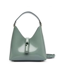 Furla Torebka Iride Mini WE00876 BX4758 4911S Niebieski jasny. Niebieskie torebki klasyczne Furla, bez wzorów, z lakierowanej skóry, lakierowane, bez dodatków. Za 1,059.00 zł.