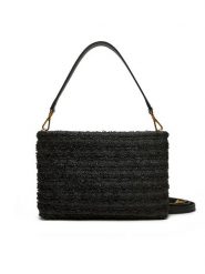 Gianni Chiarini Torebka Brenda BS 10915 FROU Czarny. Czarne torebki klasyczne Gianni Chiarini, bez wzorów, z materiału, bez dodatków. Za 469.99 zł.