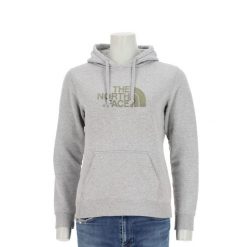 Second life - Bluza z kapturem damska The North Face szara - Stan bardzo dobry. Szare bluzy The North Face, l, bez wzorów, z materiału, eleganckie, bez ramiączek, z kapturem. Za 127.76 zł.