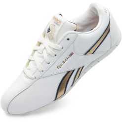 Buty Sportowe Reebok World Sprint Białe. Białe buty do biegania Reebok, bez wzorów, bez zapięcia, do biegania. Za 204.99 zł.